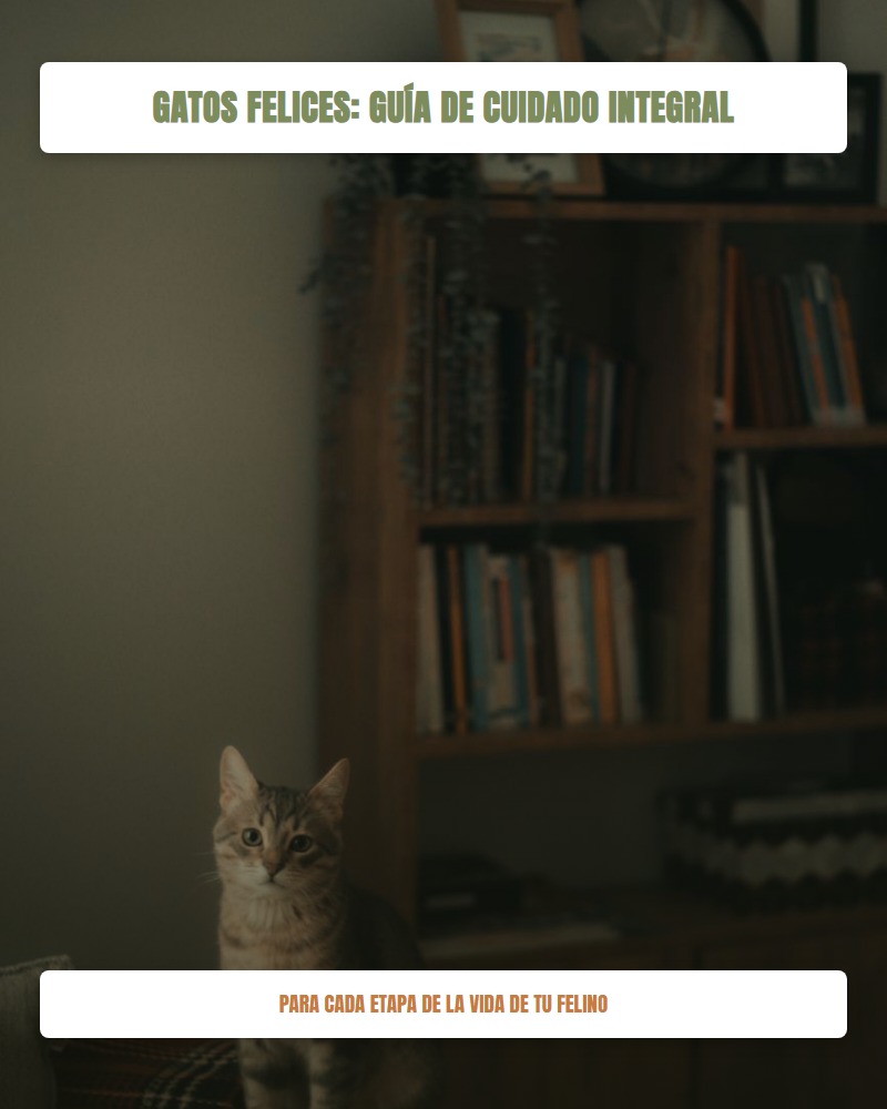 Portada de la guía Cuidado Integral Felino
